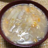 姫皮の卵スープ